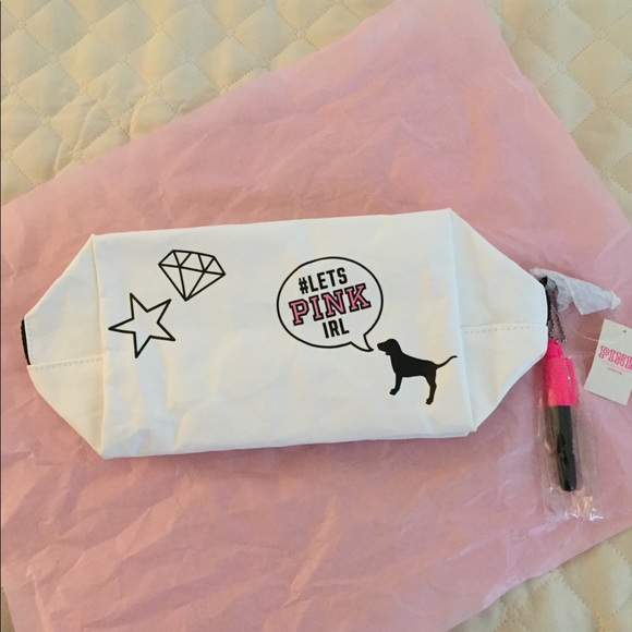 PINK Travel Pouch. New by VS. - Picture 2 of 6